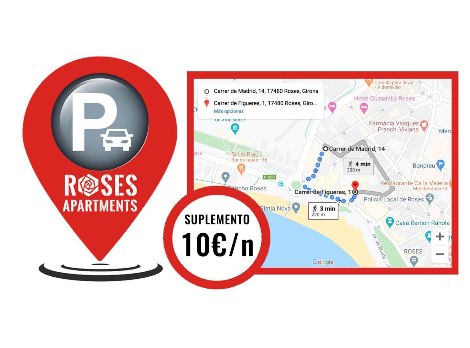 Roses Apartments Ocean 2 Habitaciones Vista Mar Lateral المظهر الخارجي الصورة